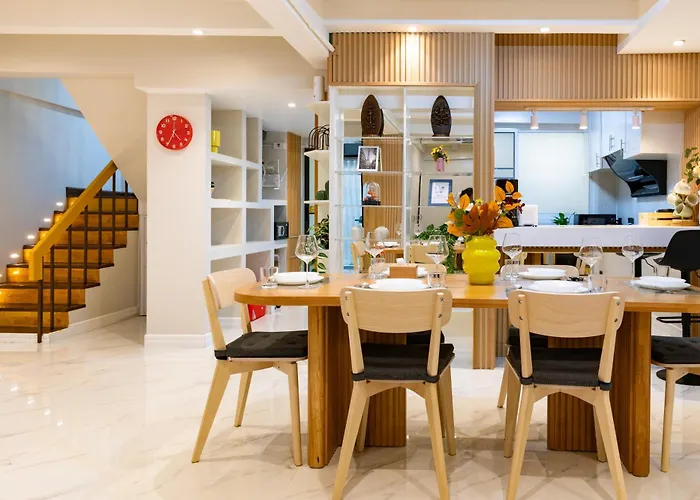 Chic 4br House In Thonglor Core Phrom Phong Bts 別墅 曼谷